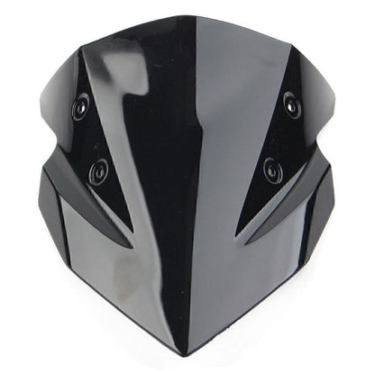 Motorcycle Windshield Windscreen For Kawasaki Z400 2018-2022 ABS plastic black