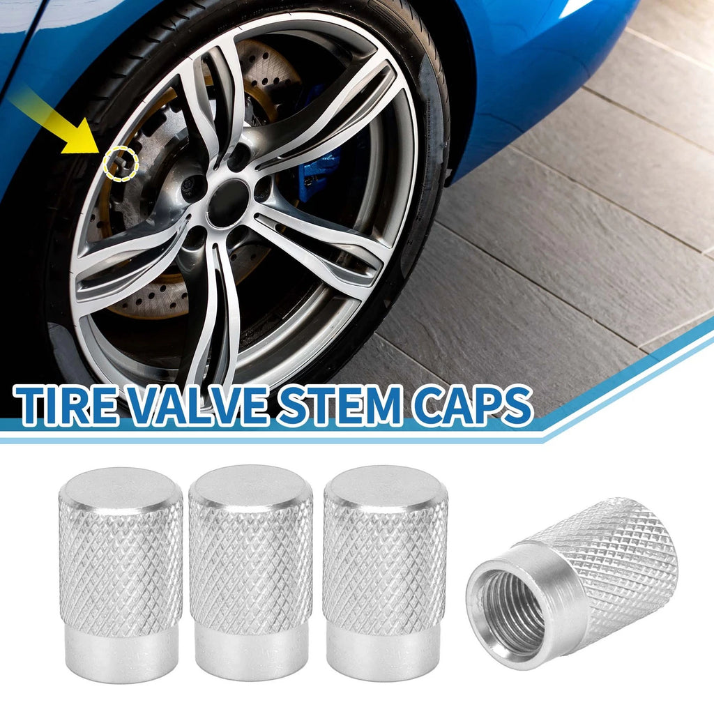 Tire Valve Stem Caps Replacement for Car SUV Bike RV (4 Pack) (2000–2025)