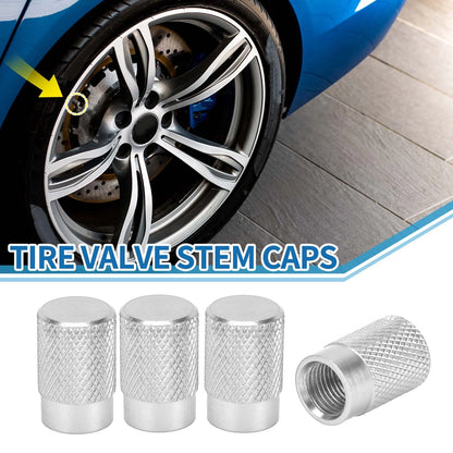 Tire Valve Stem Caps Replacement for Car SUV Bike RV (4 Pack) (2000–2025)