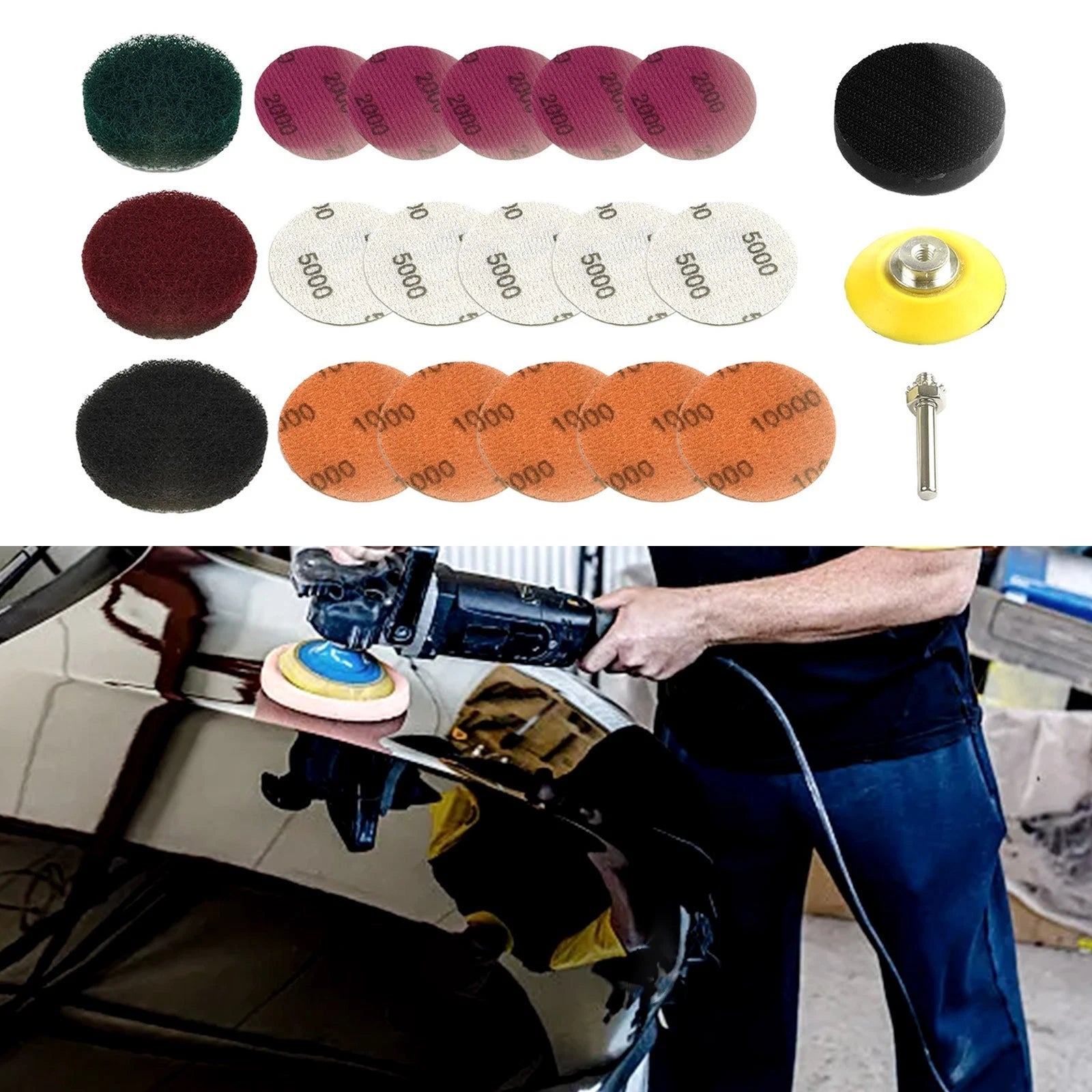 Headlight Restoration Kit for Universal Use (DIY)
