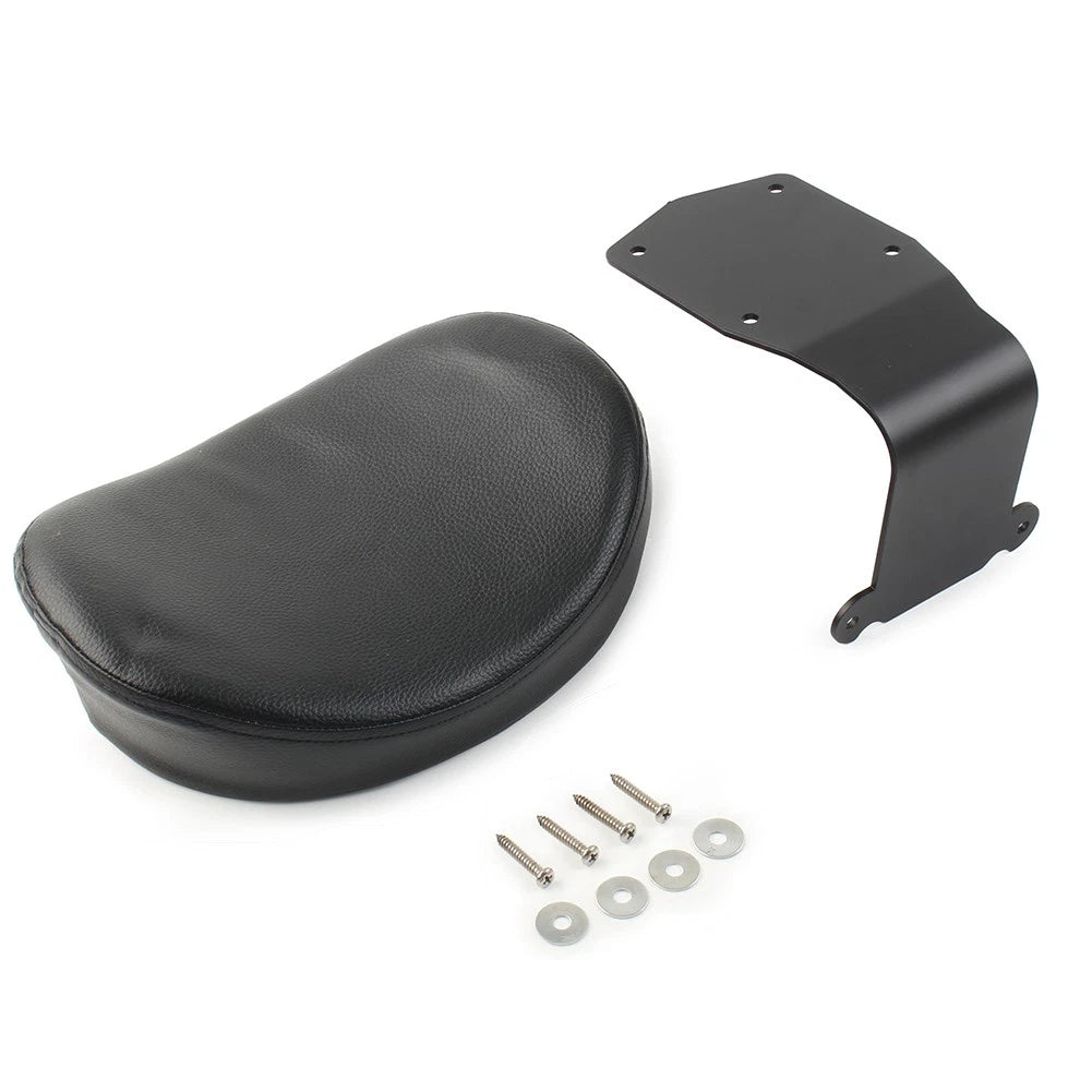 Black Driver's Backrest Pad for Honda Shadow VT400 VT750 (1997–2003)