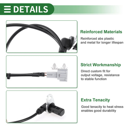 ABS Wheel Speed Sensor No. 47900CG000 for Infiniti FX35 FX45 (2003–2008)
