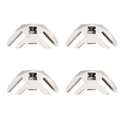 4X Plastic 90 Degree Connector for Cabinet Frame Assembly