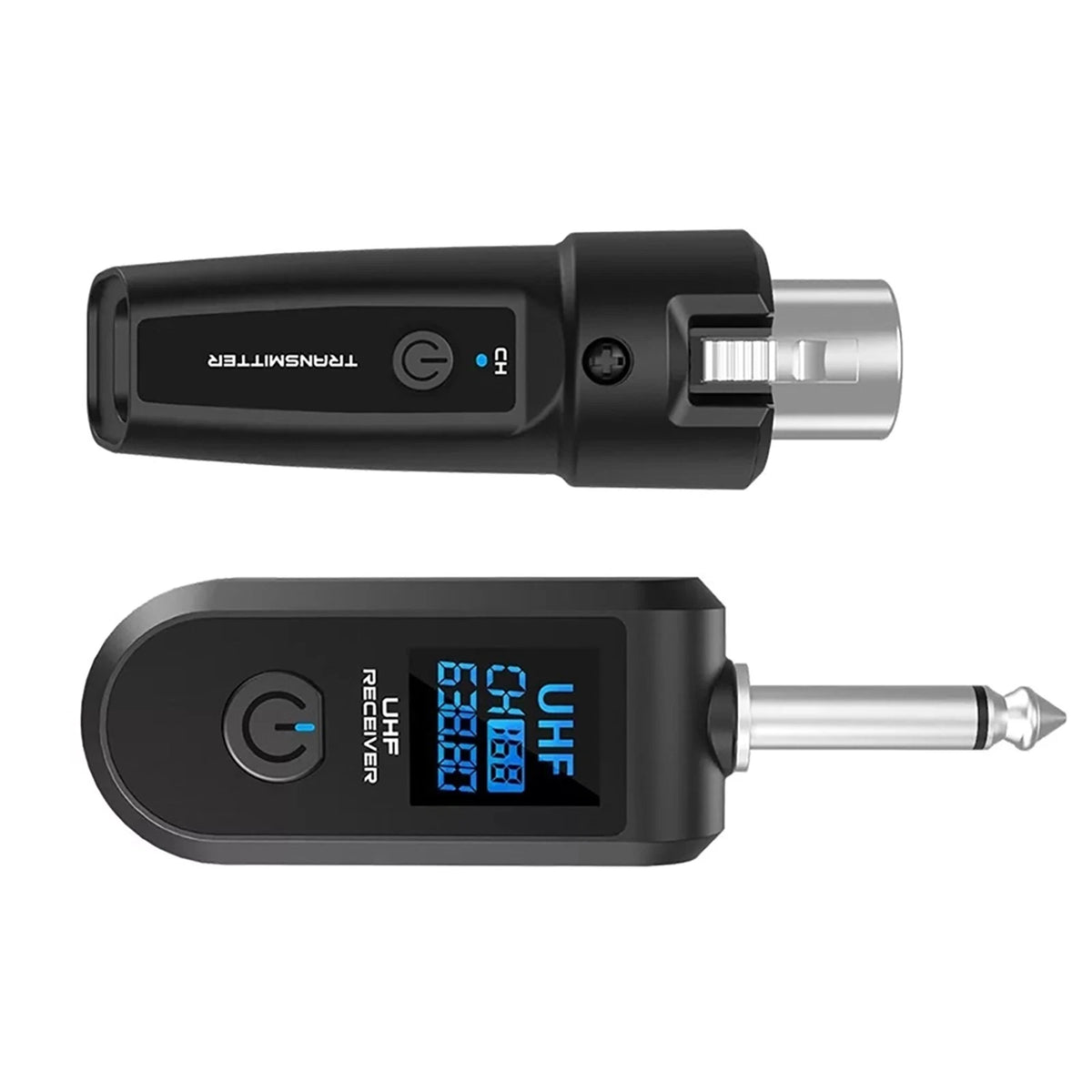 Wireless Audio Transmitter & Receiver XLR Adapter for (30-50m)