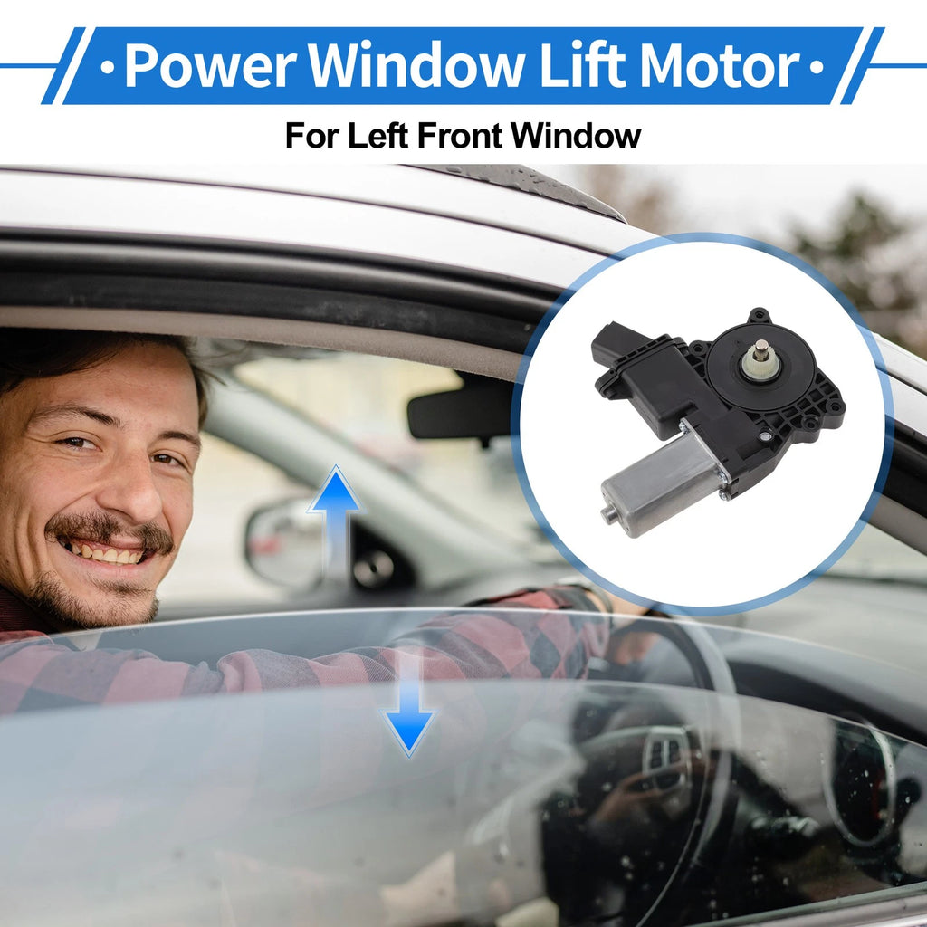 Left Front Power Window Regulator Lift Motor for Ford Explorer (2018–2019)