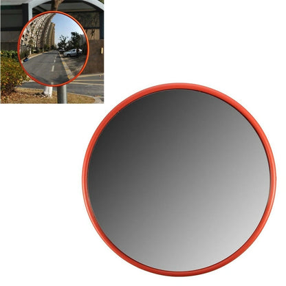 12" Wide Angle Curved Convex Traffic Mirror for Driveway Outdoor