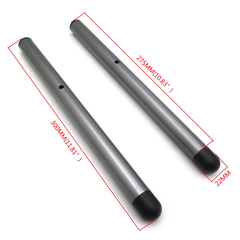2X Clip-on Handlebars 7/8" for Motorcycle (Universal Fit)