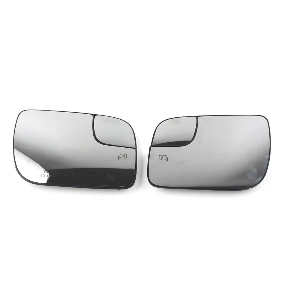Heated Rear View Mirror Lenses for Ford Explorer (2011–2019) - Pair, White