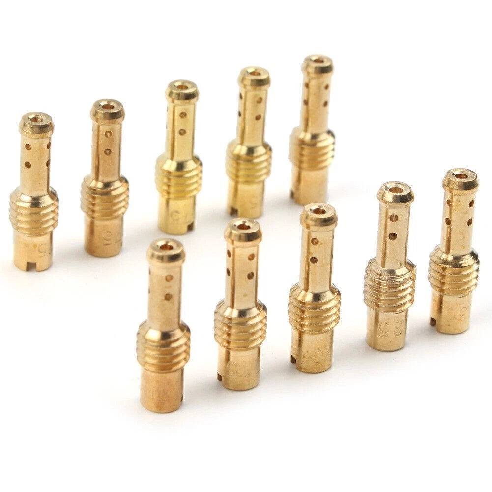 10pcs Carb Pilot Slow Jet for Mikuni VM TM TMX (10-32.5)
