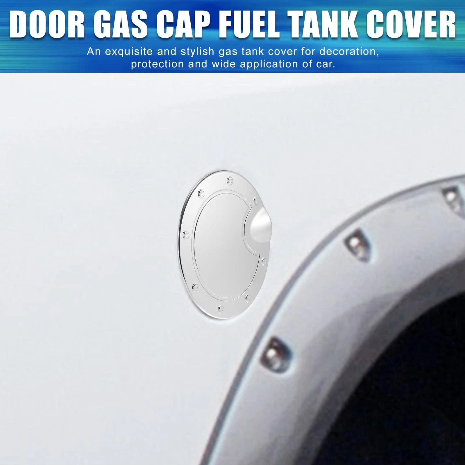 Fuel Tank Cover Door Cap Replacement for Dodge Ram (2010–2017)