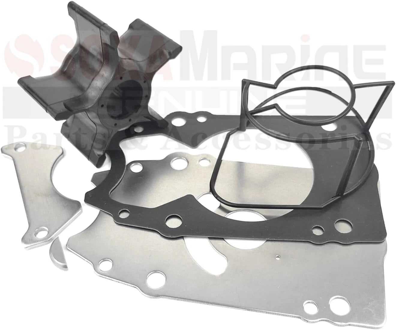 Outboard Water Pump Service Kit for Suzuki DF 250 300 HP (18-3267, 17400-98J00, 98J01)