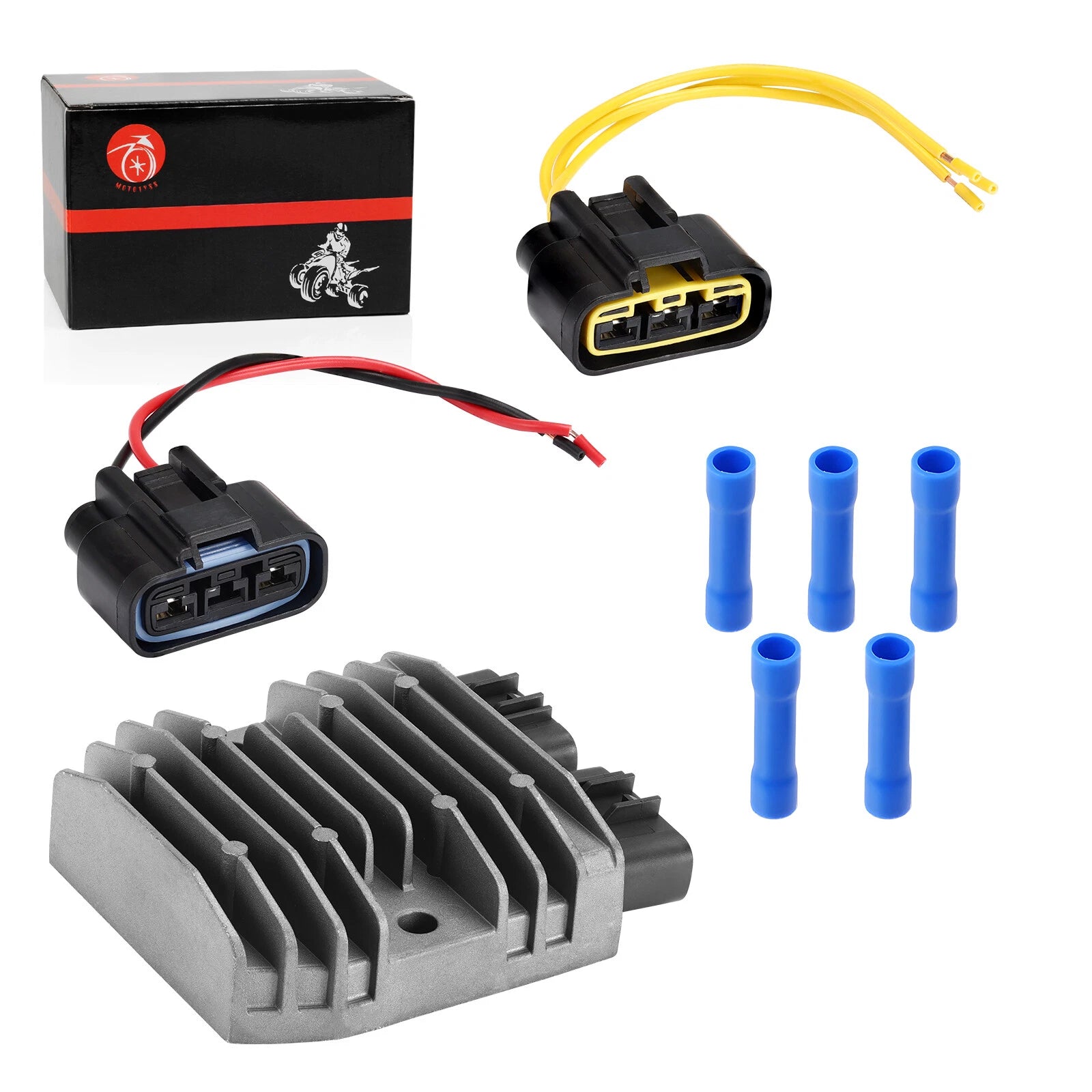 Voltage Regulator W Plug for Yamaha V Star 950 1300 (2009–2017)