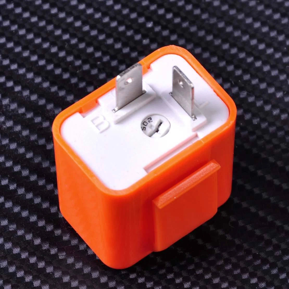 2 Pin Speed Adjustable LED Flasher Relay for Motorcycle Turn Signal Indicator
