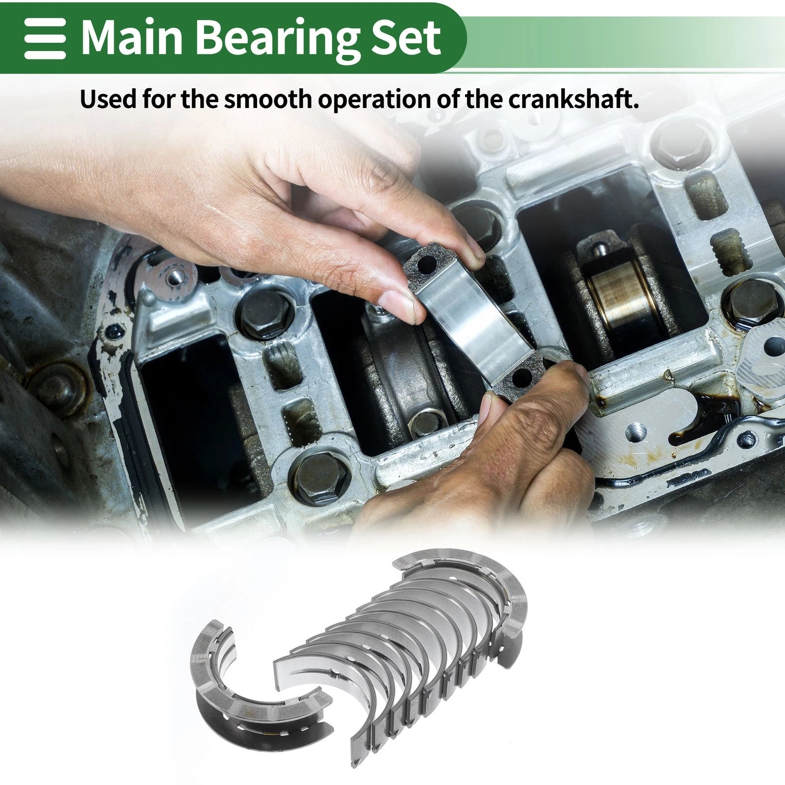 Main Bearing Set Replacement for Chevrolet Cruze (2016–2019)