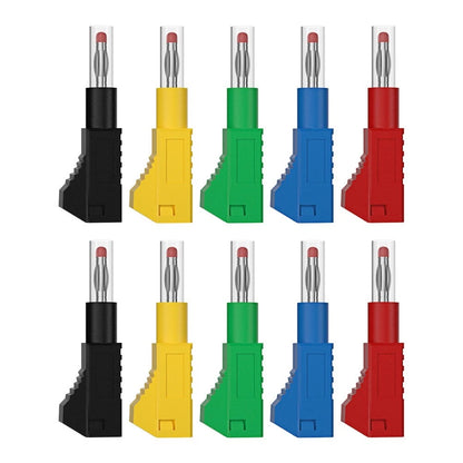 10X 4mm Safety Connectors for Various Applications