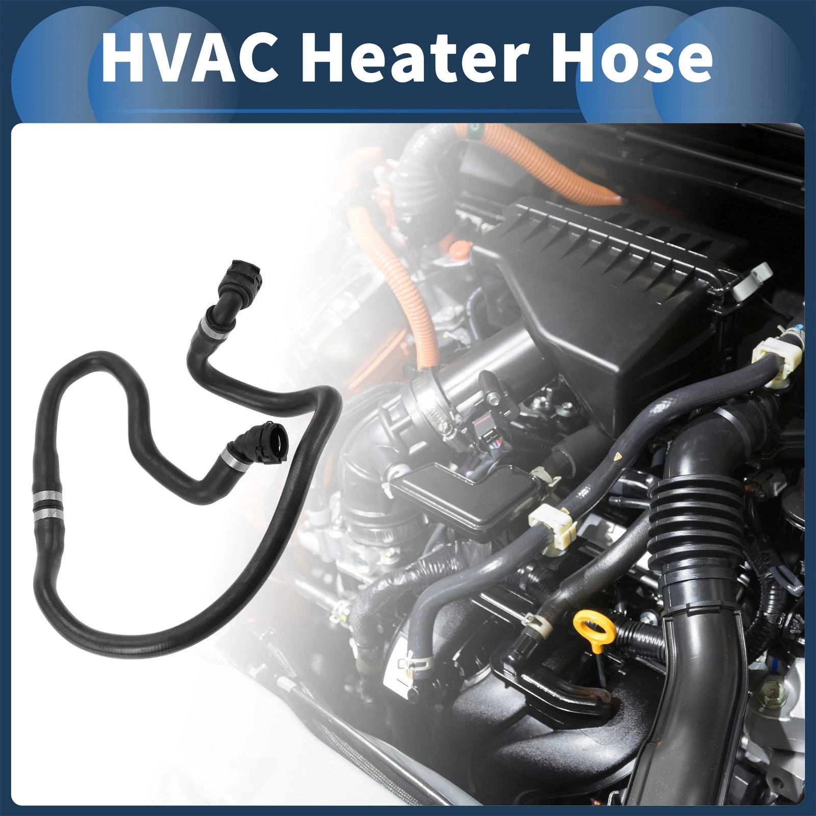 HVAC Heater Hose Replacement for BMW X3 (2011–2017) X4 (2015–2018)