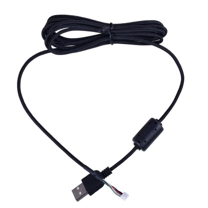 2X USB Nylon Braided Cable for Logitech G500 G500S (2010–2015)