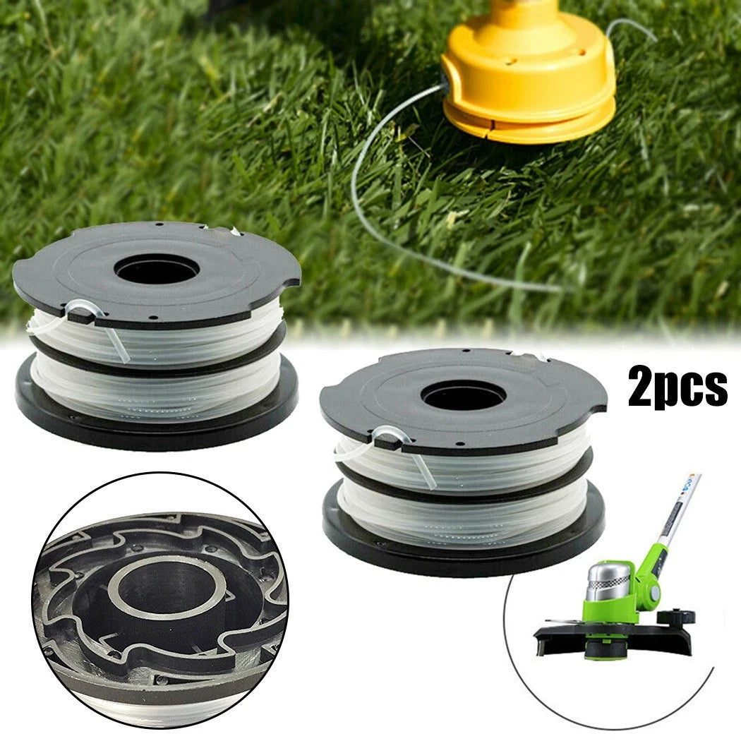 2 Pack Replacement Spool Line Wire for Black & Decker GL650 GL652 GL653
