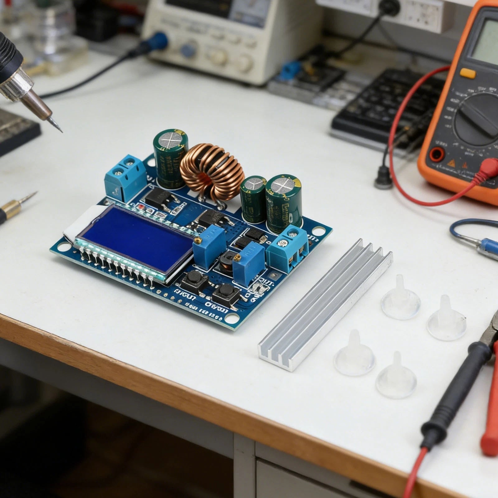 Voltage Adjuster Module for Various Applications (5.5-30V Input, 0.5-30V Output)