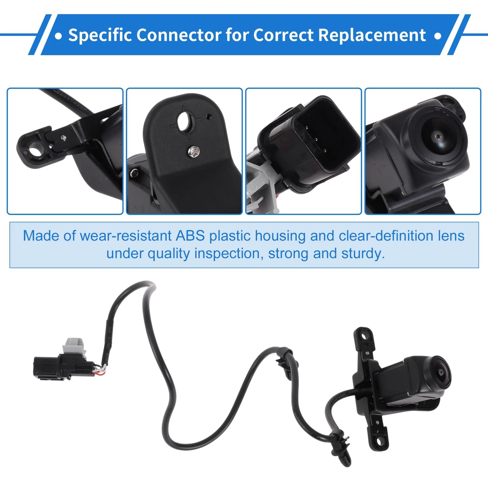 Rear View Backup Camera for Hyundai Santa Fe (2017–2019)
