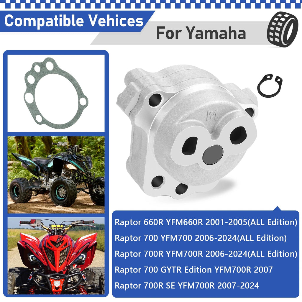Oil Pump and Gasket for Yamaha Raptor 660R YFM660R SE LE (2001–2005)
