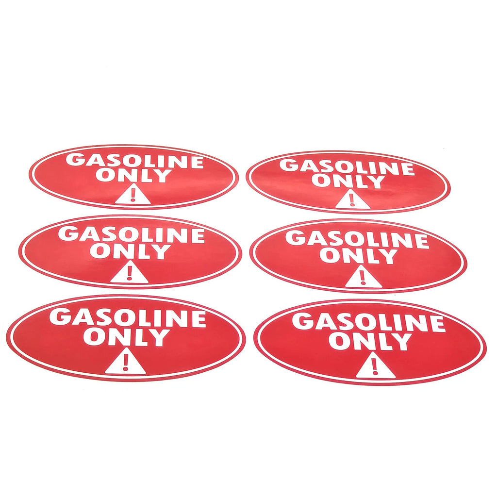 Gas Only Sticker for