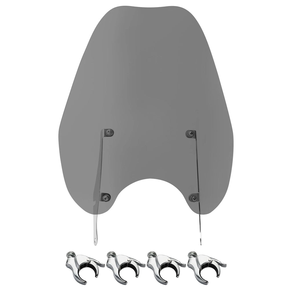 Windshield Bracket & 49mm Clamps for Harley Street Bob FXBB FXBBS (2018–2025)