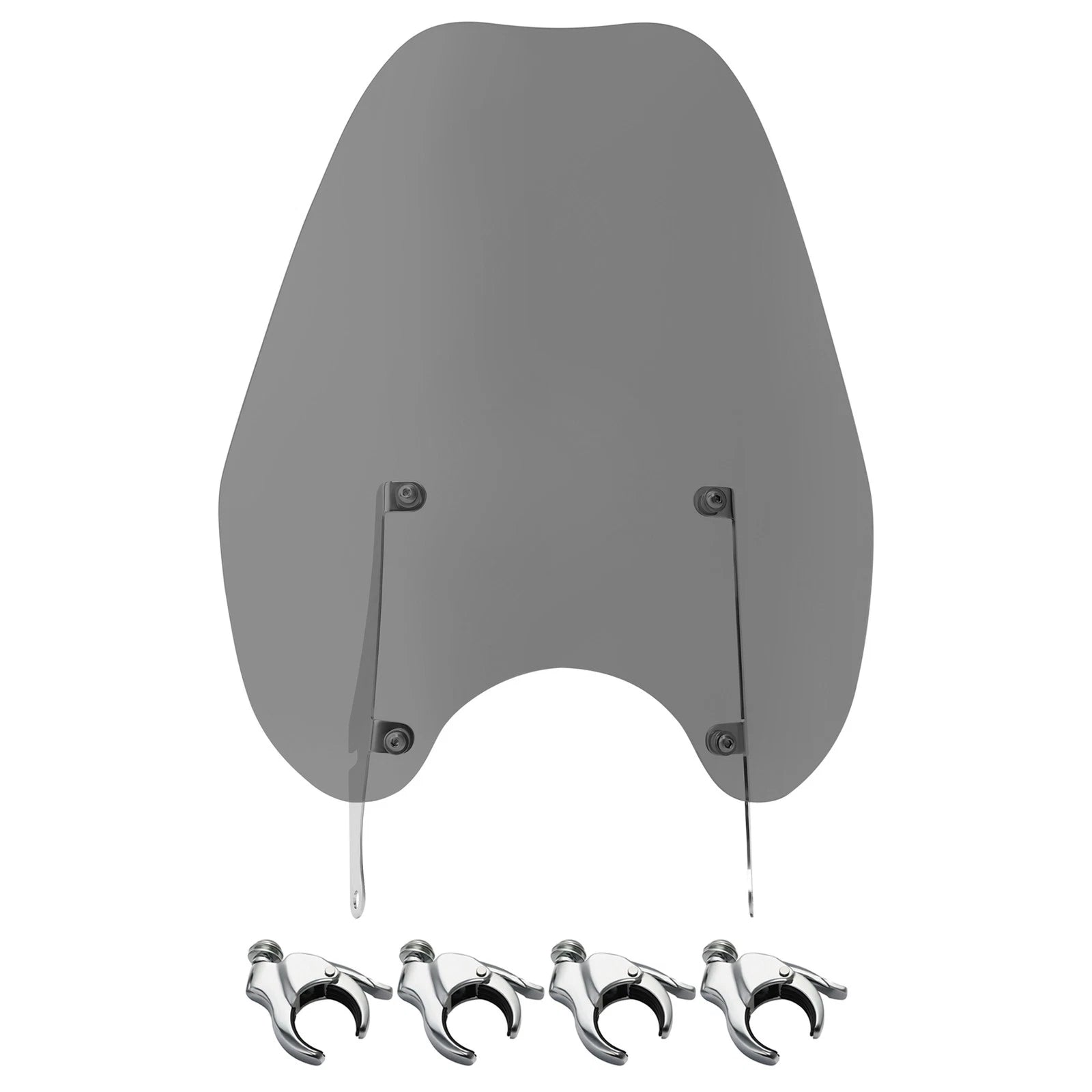 Windshield Bracket & 49mm Clamps for Harley Street Bob FXBB FXBBS (2018–2025)