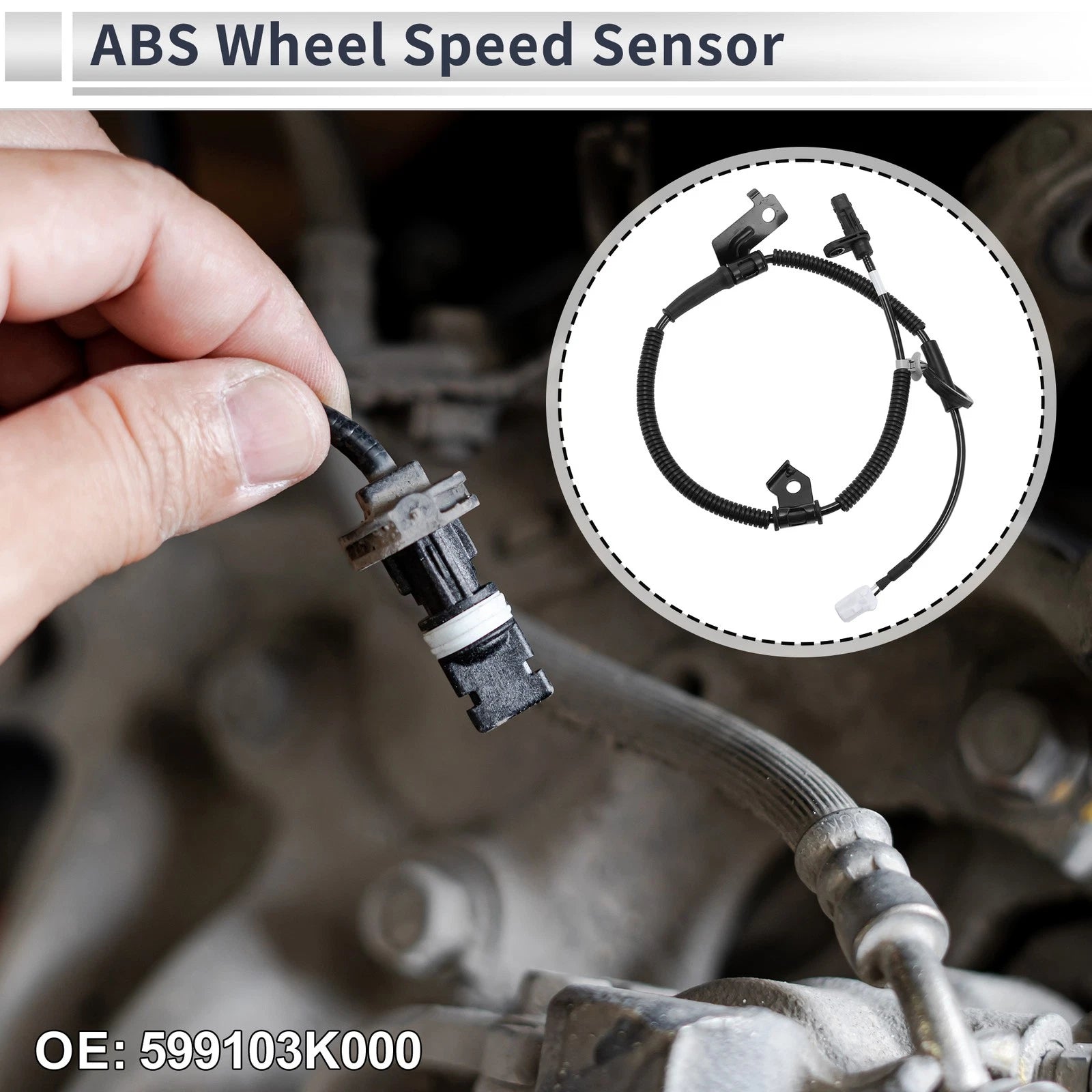 ABS Wheel Speed Sensor Replacement for Hyundai Azera (2005–2009)