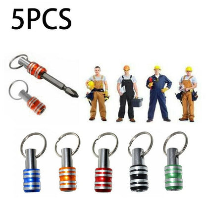 5Pcs 1/4" Hex Shank Quick Release Screwdriver Bit Holder for Tools