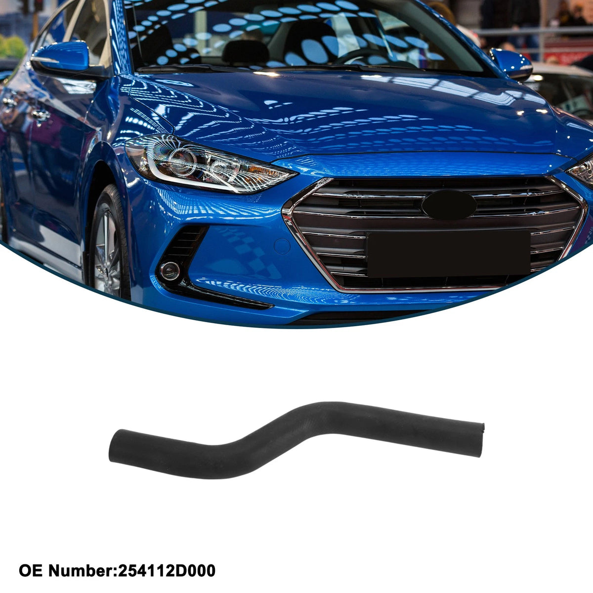 Radiator Hose Replacement for Hyundai Elantra (2001–2006) Rubber Water Pipe