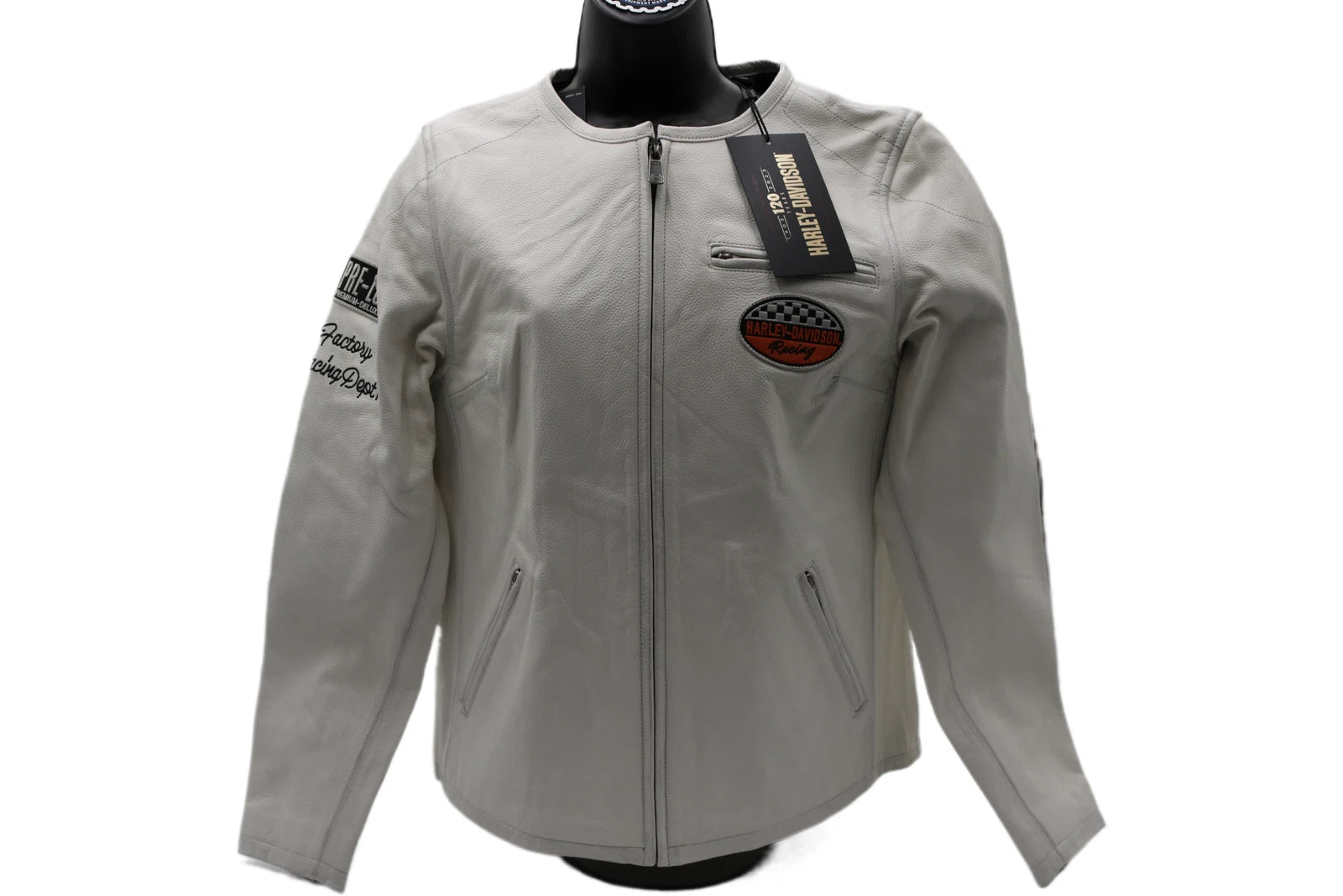 Harley-Davidson Women's Leather Jacket 120th Anniversary (NWT, Size L)