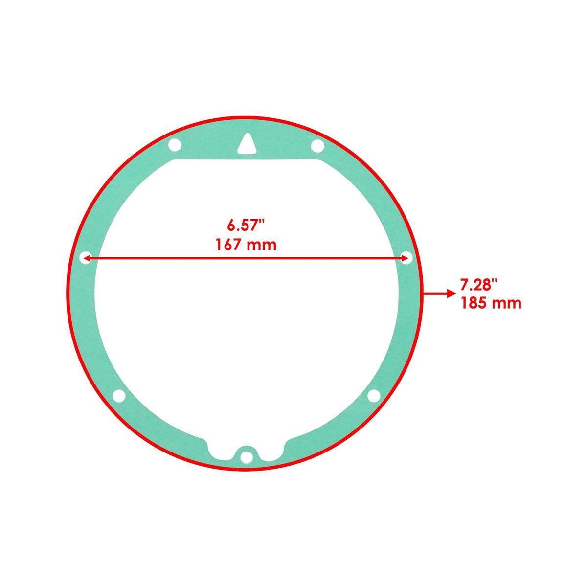 Clutch Cover Gasket for Kawasaki VN750A Vulcan 750 (1986–2006)