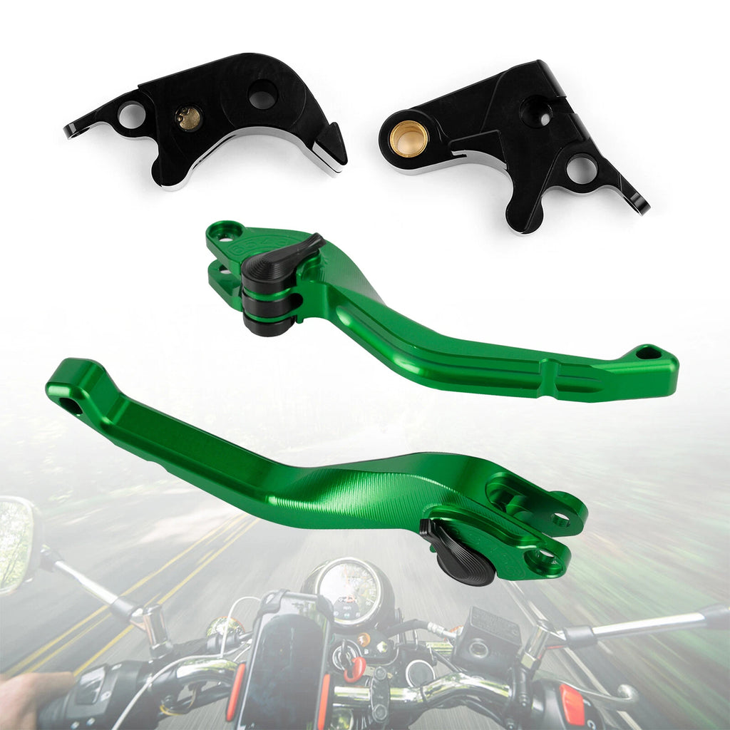 CNC Short Clutch Brake Lever for Suzuki GSXR600 750 (2006–2010) GSXR1000 (2005–2006) T9