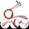 2X Multimeter Test Cable 90 Degree to Straight 1M Length