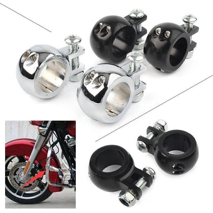 1-1/4" Engine Crash Bar Highway Foot Peg Mount Bracket for Harley Universal