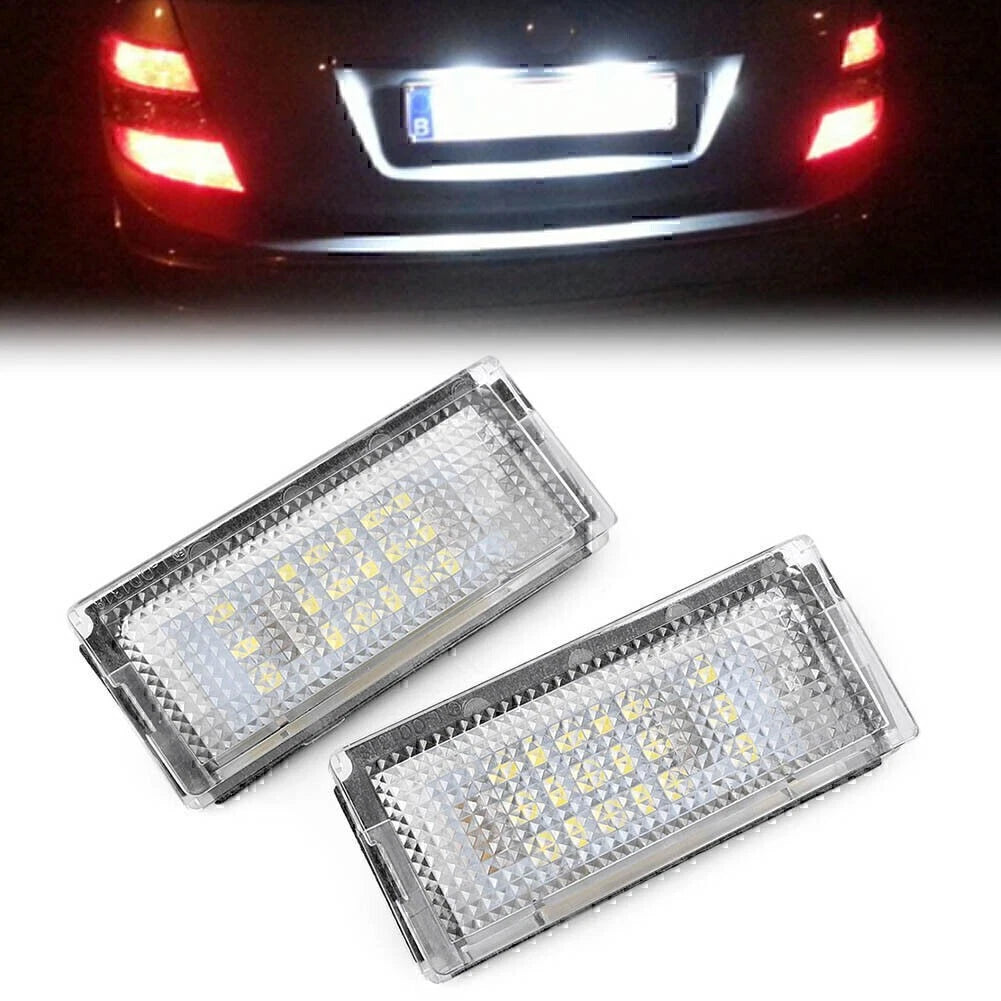 18-LED License Plate Lights For BMW 3 Series E46 4D Sedan 5D Wagon 1998-2005