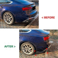 Side Corner Splitter Gloss Black for Audi A5 S-Line (2021–2024)