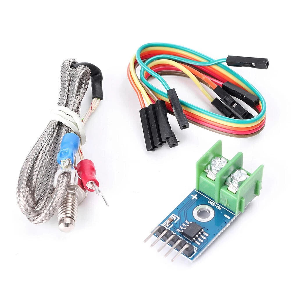 MAX6675 Module + K Type Thermocouple for Temperature Measurement