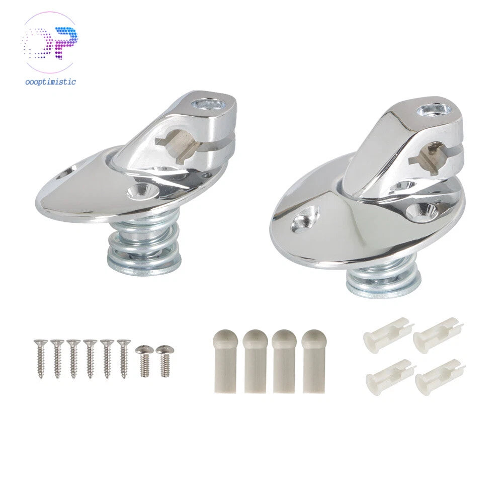 14pc Sun Visor Support Brackets Kit for Coupe (Chrome)