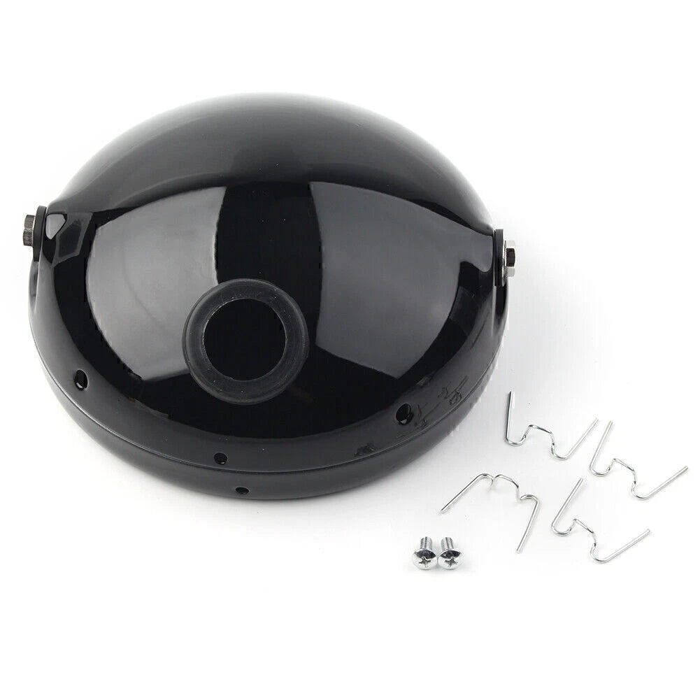 7" Front LED Headlight Mounting Housing Bracket for Motorcycle