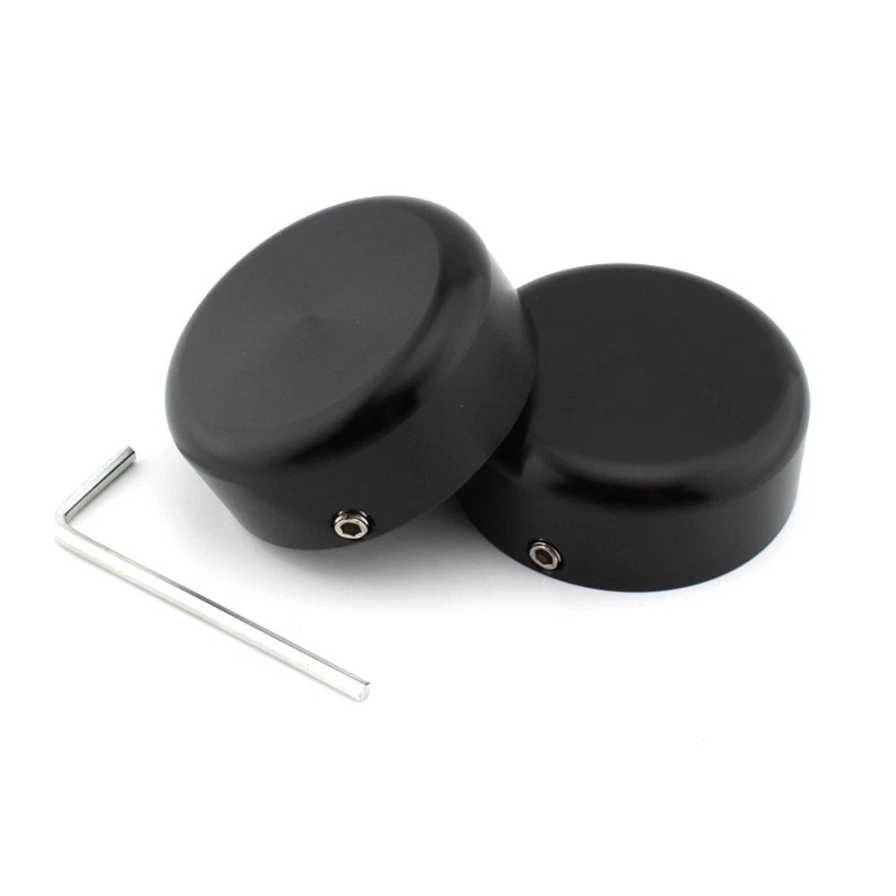 Black Front Fork Cover Caps for Harley Sportster S (2021–2023)
