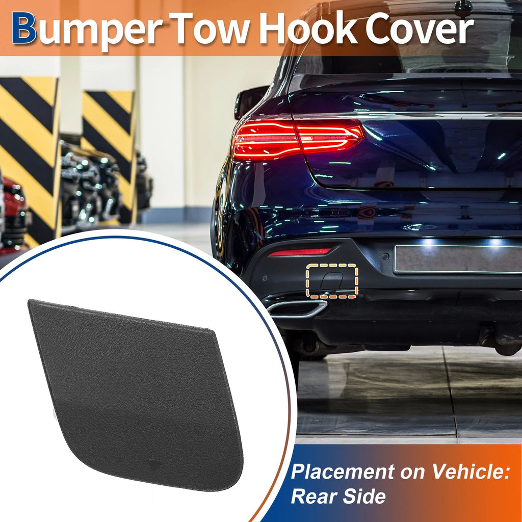 Rear Tow Hook Cover Unpainted Replacement for Mercedes-Benz W292 (2017–2020)