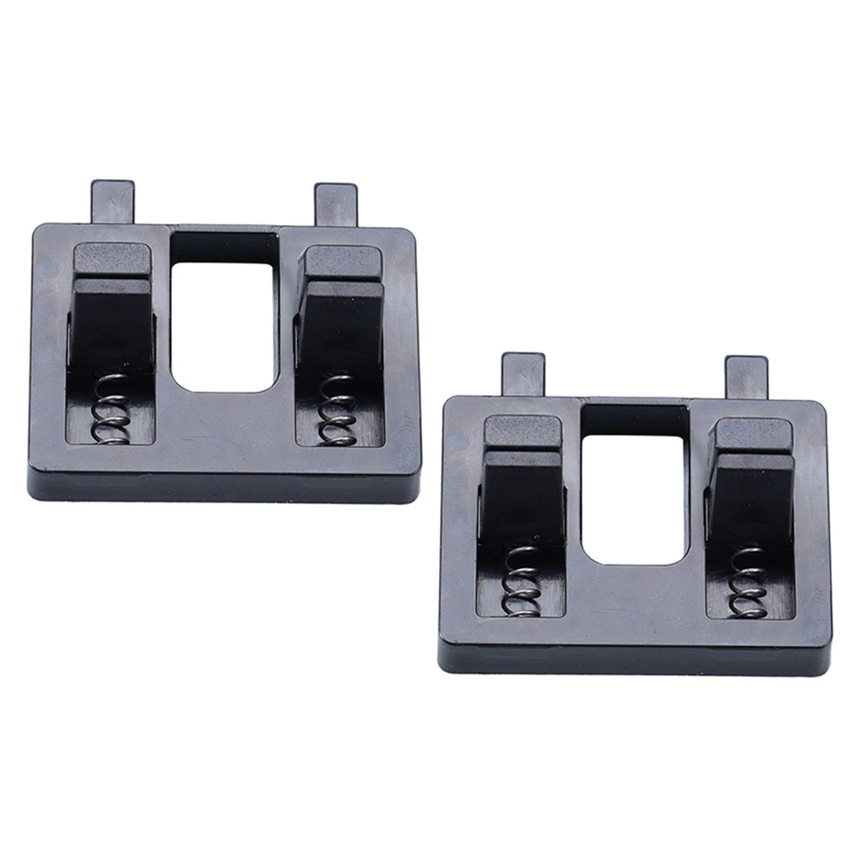 2X Black Plastic Wire Soldering Holder for Compact Design (70 x 50 mm)