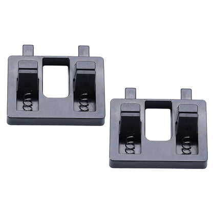 2X Black Plastic Wire Soldering Holder for Compact Design (70 x 50 mm)