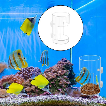 Aquarium Feeder for Glass and Acrylic Tanks (Compatible with Most Models)