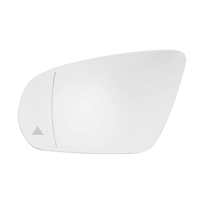 Left Rearview Mirror Glass Heated w/ Backing Plate for Mercedes-Benz