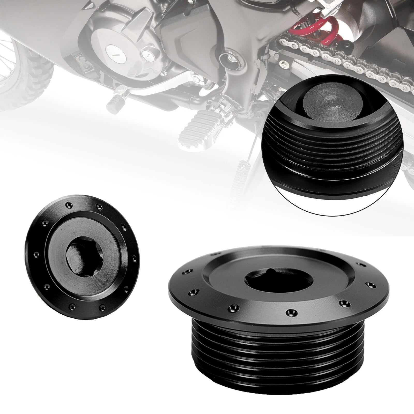 Ignition Cover Cap Kit for Honda CRF250L CRF300L CRF250Rally CRF300Rally (2021–2023)