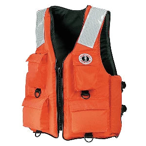 Flotation Vest for Mustang MV3128T2-2-L-216 (Large) - Orange