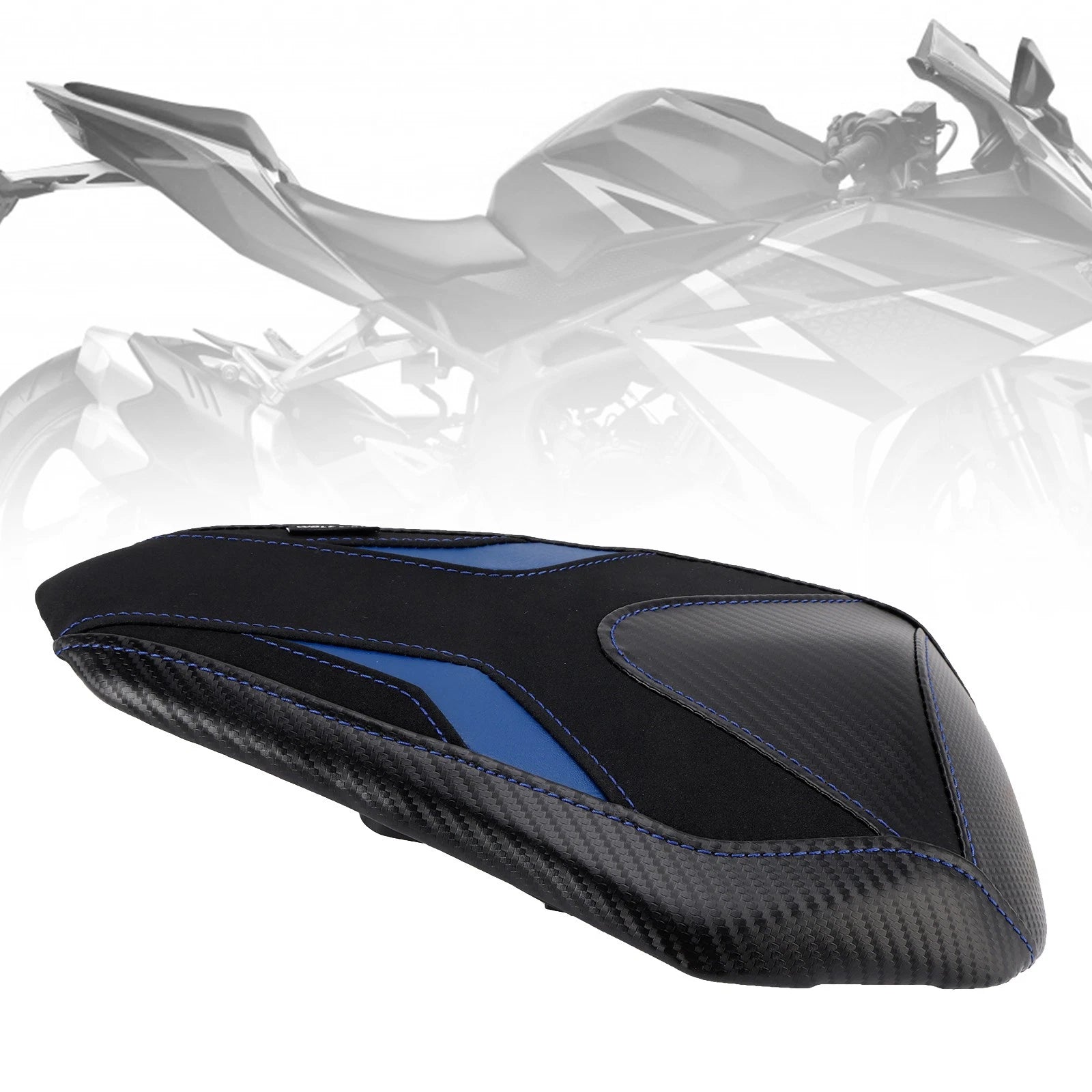 Rear Passenger Seat Cushion for Honda CBR250RR (2017–2024) - Blue